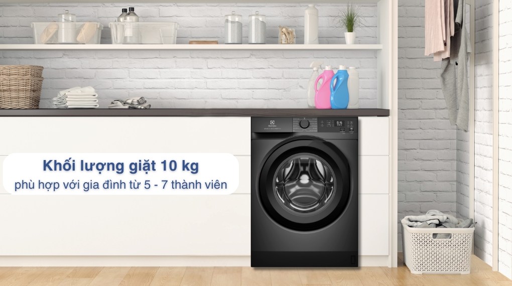 Máy giặt Electrolux UltimateCare 300 Inverter 10kg EWF1024D3SC có khối lượng giặt 10kg Máy giặt Electrolux UltimateCare 300 Inverter 10kg EWF1024D3SC có khối lượng giặt 10kg