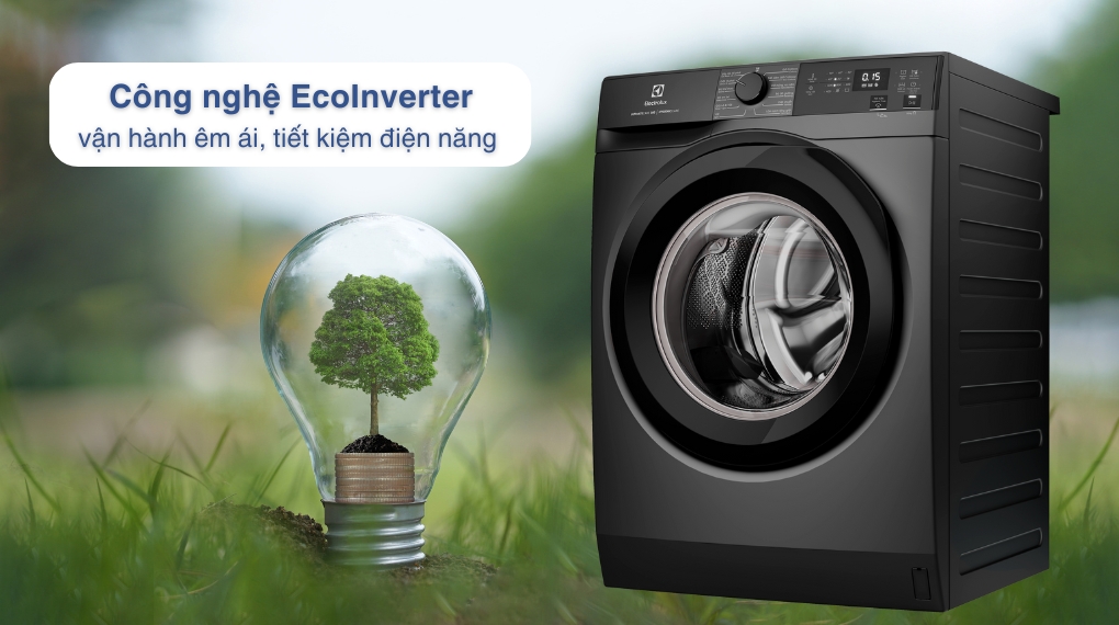Máy giặt Electrolux EWF1024D3SC được trang bị động cơ EcoInverter tiết kiệm năng lượng Máy giặt Electrolux EWF1024D3SC được trang bị động cơ EcoInverter tiết kiệm năng lượng