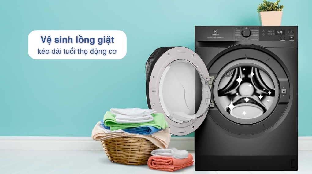 Máy giặt Electrolux được tích hợp nhiều tiện ích thông minh Máy giặt Electrolux được tích hợp nhiều tiện ích thông minh