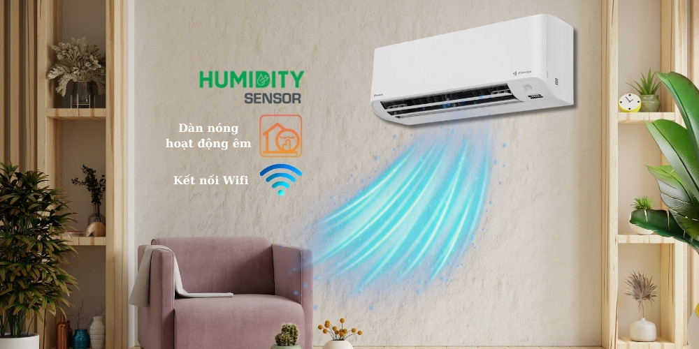 Công nghệ làm lạnh nhanh Powerful trên máy lạnh FTKY35ZVMV