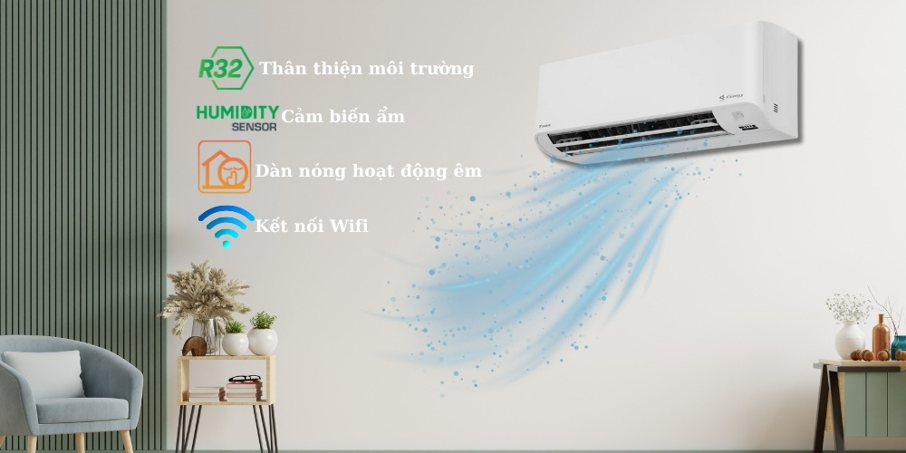 Máy lạnh Daikin FTKY25ZVMV đa dạng tiện ích sử dụng
