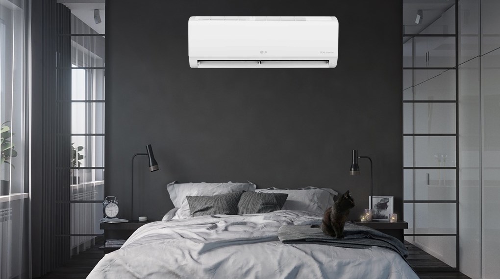 Điều hòa LG V10WIN1 được trang bị công suất làm lạnh 1HP, phù hợp sử dụng cho phòng dưới 15m2