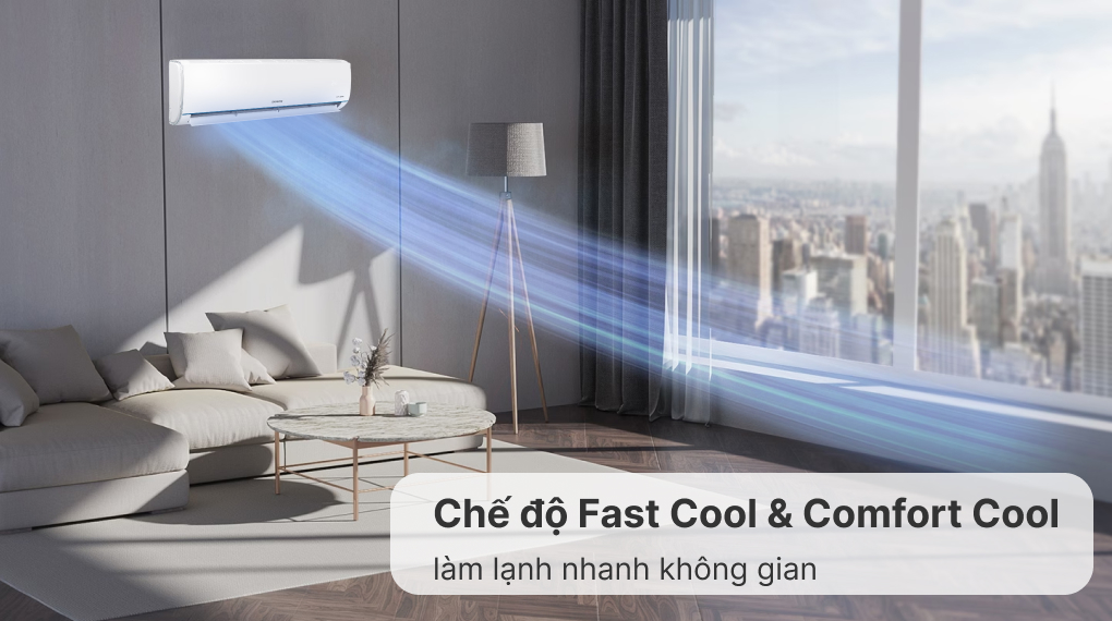 Máy lạnh Samsung Inverter 1.5 HP AR12TYHQASINSV - Công nghệ làm lạnh