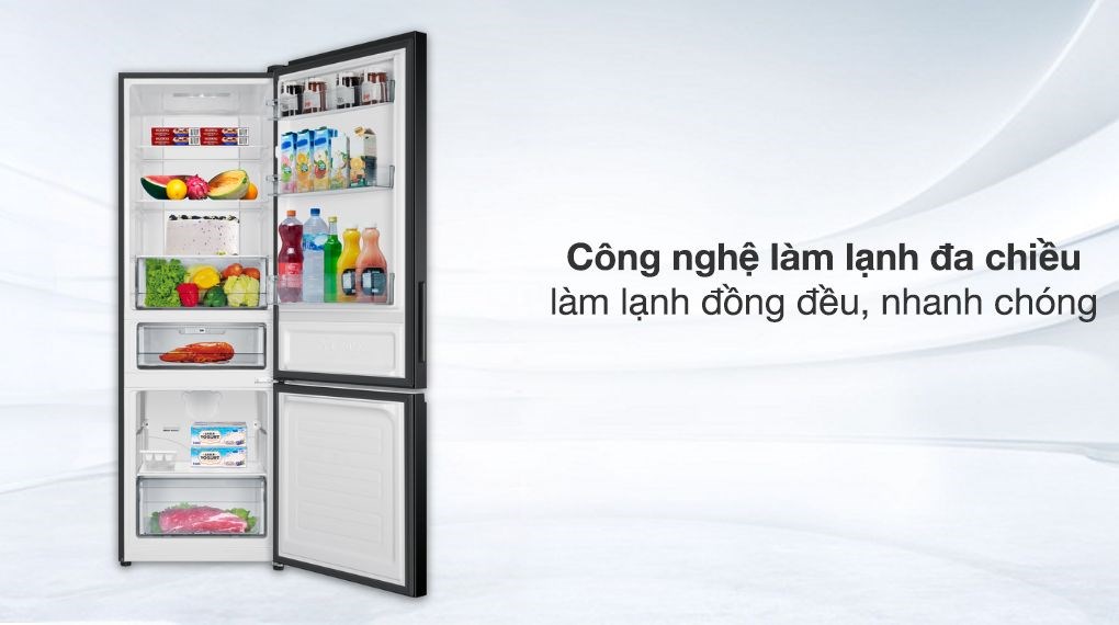 Tủ lạnh Aqua Inverter 292 lít AQR-B360MA(SLB) - Công nghệ làm lạnh